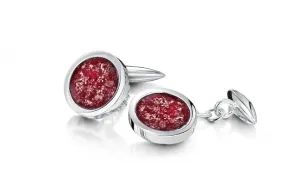 cufflinks whitegold ruby 1